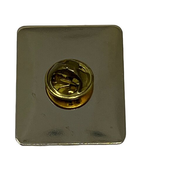 McDonalds Pin US American Flag Retangular‎ Crew Member Lapel Vintage Pinback - Picture 3 of 4